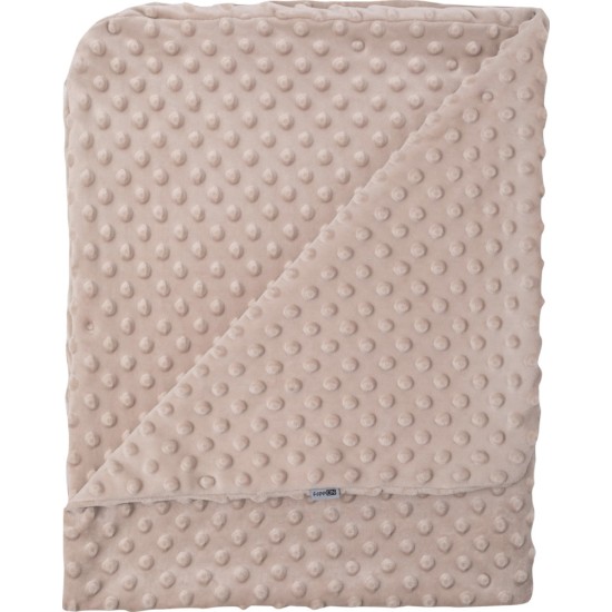 Bubaba minky takaró 75x90cm- Beige