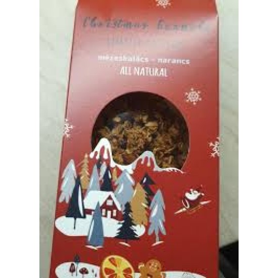 Christmas granola - mézeskalácsos és narancsos