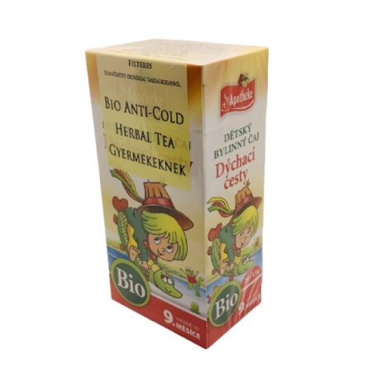 Apotheke - Bio Anti-Cold Herbal Tea Gyermekeknek, 20 filter