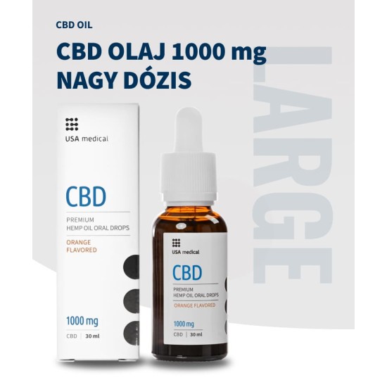 USA medical CBD Olaj 1000 mg | 30 ml