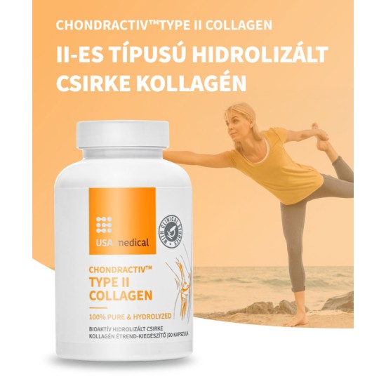 Csirke kollagén (II-es típusú) ChondrActiv™ kapszula 90 db