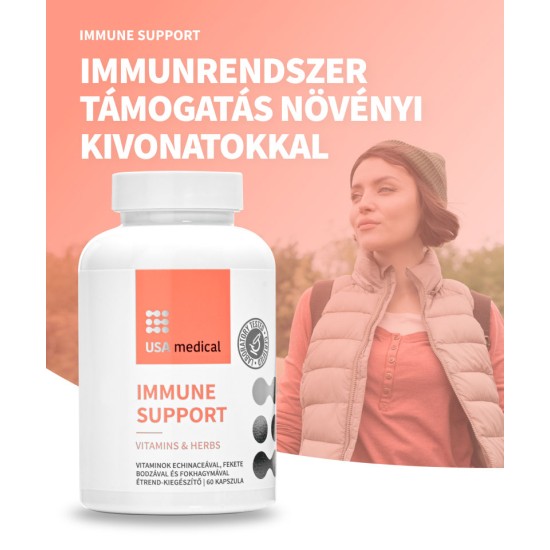 Immunerősítés gyógynövény kivonatokkal és vitaminokkal 60 db